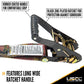 2" x 10' Black Military Ratchet & Camo Strap w/ Black Double J Hooks