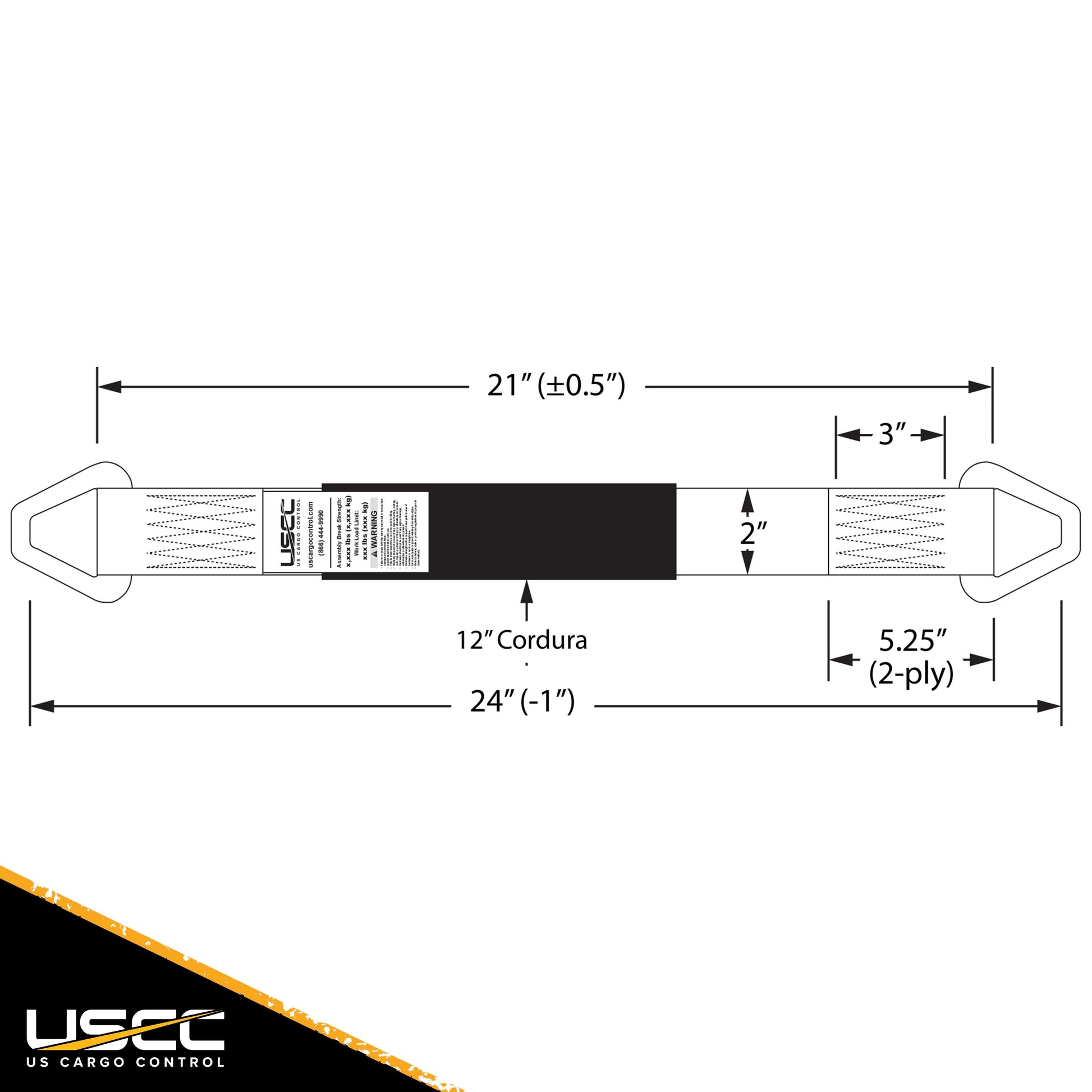 Nylon Ankle Strap with 2-D Rings - No Velcro  Kamparts, Inc. - Equipment,  Parts & Components