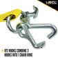 2" x 10' Ratchet Strap with E-Fitting and RTJ Cluster Hook