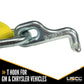 2" x 8' Ratchet Strap with E-Fitting and RTJ Cluster Hook