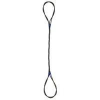12 inch x 8 foot Three Part Braided Wire Rope Sling image 1 of 3