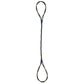 34 inch x 16 foot Three Part Braided Wire Rope Sling image 1 of 3