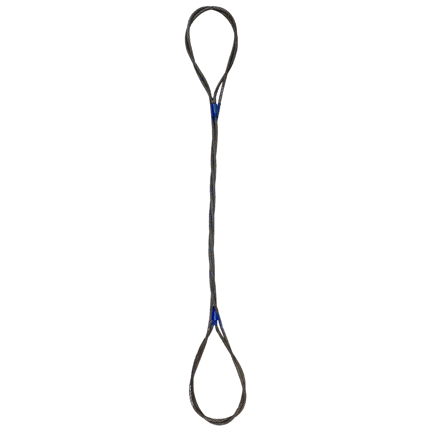 12 inch x 14 foot Three Part Braided Wire Rope Sling image 1 of 3