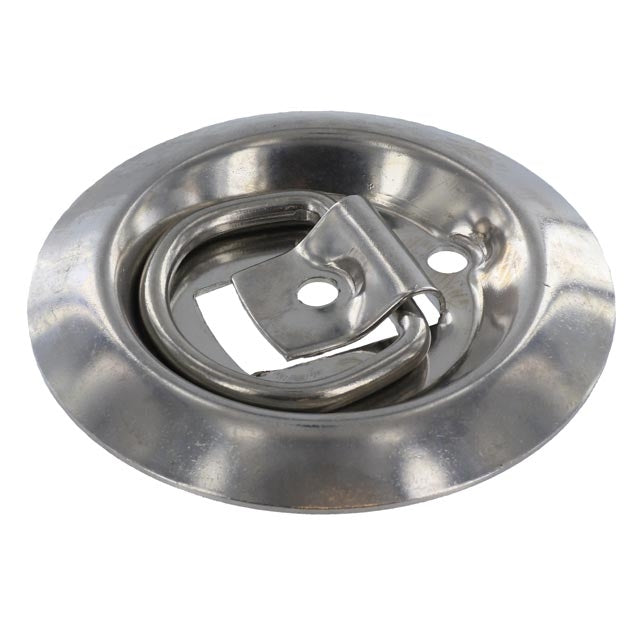 (4 pack) Stainless Steel Flush Mount DRings 800 lbs image 2 of 3