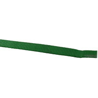 1" 4.5K Polyester Cargo Webbing - Linear Foot - Green