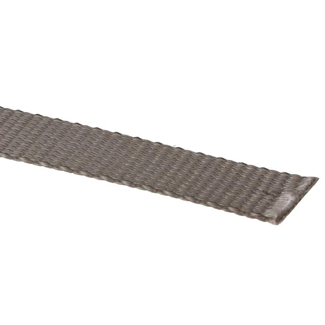 1" 4.5K Polyester Cargo Webbing - Gray - Linear Foot