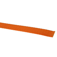 1" 4.5K Polyester Cargo Webbing - Orange - Linear Foot