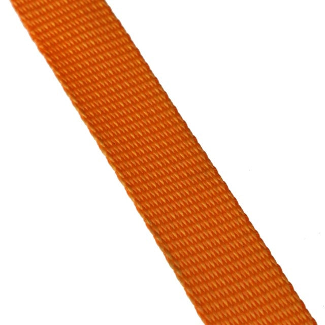 1" 4.5K Polyester Cargo Webbing - Orange - Linear Foot - image 2