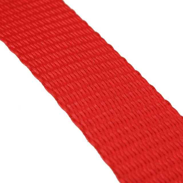 1" 4.5K Polyester Cargo Webbing - 1 Linear Foot - Red - image 2