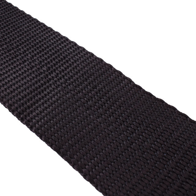 2" 12K Polyester Cargo Webbing - Linear Foot - Black - image 2