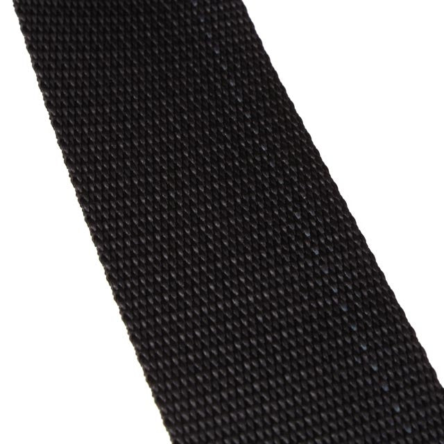 2 inch Polyester Cargo Webbing Linear Foot Black image 2 of 3