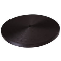1" x 300' 4.5K Polyester Cargo Webbing - Black