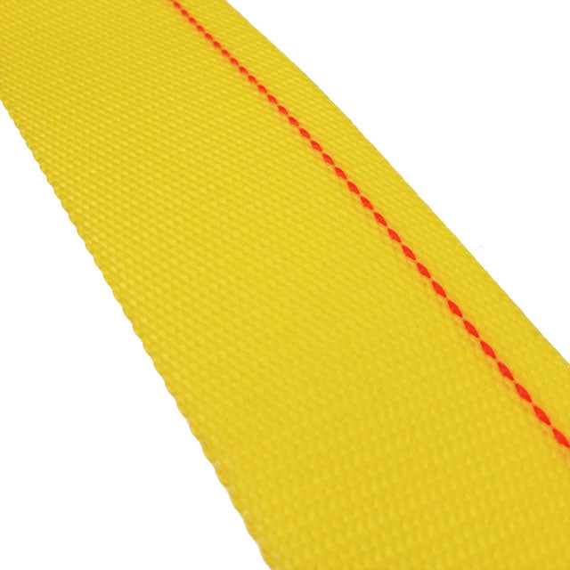 2" 6K Polyester Cargo Webbing - Linear Foot - Yellow