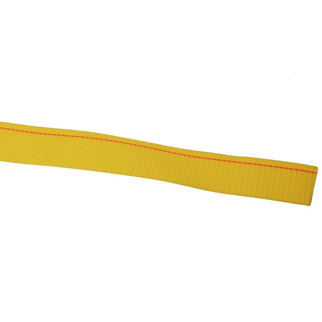 2" 6K Polyester Cargo Webbing - Linear Foot - Yellow - image 2