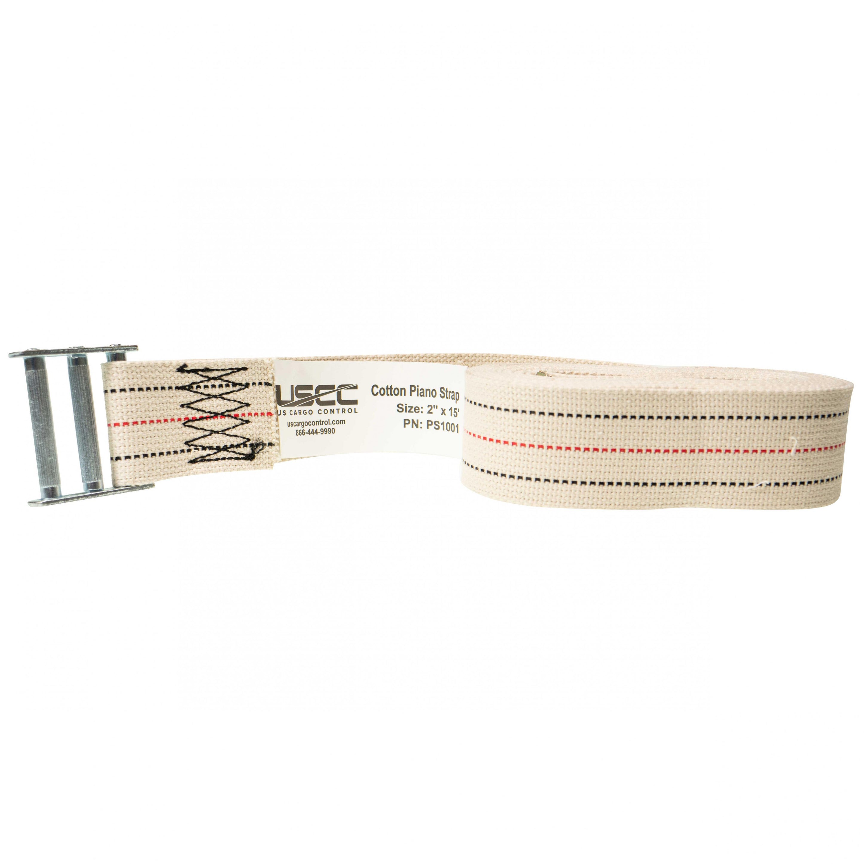 Piano Moving Straps 2" x 15' Cotton bing Straps