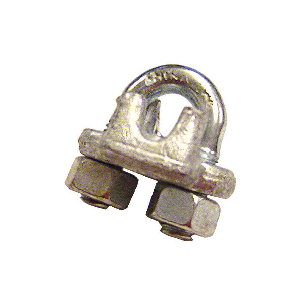1" Galvanized Drop Forged Wire Rope Clips