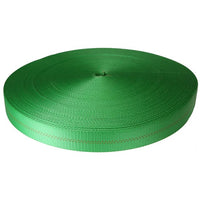 2" x 300' 12K Polyester Webbing - Green