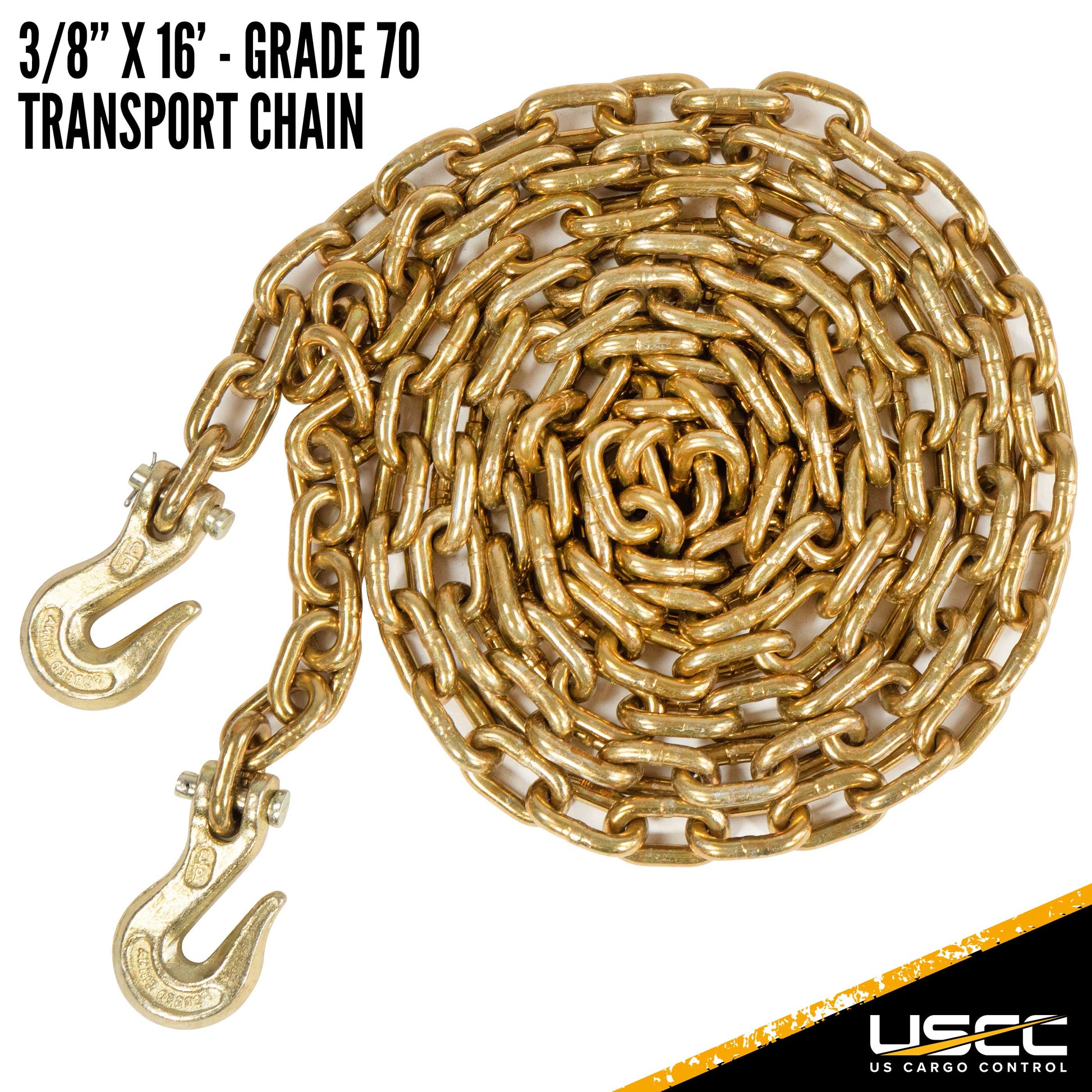 Grade 70 38 inch x 16 foot Peerless Chain and Binder Kit image 3 of 8