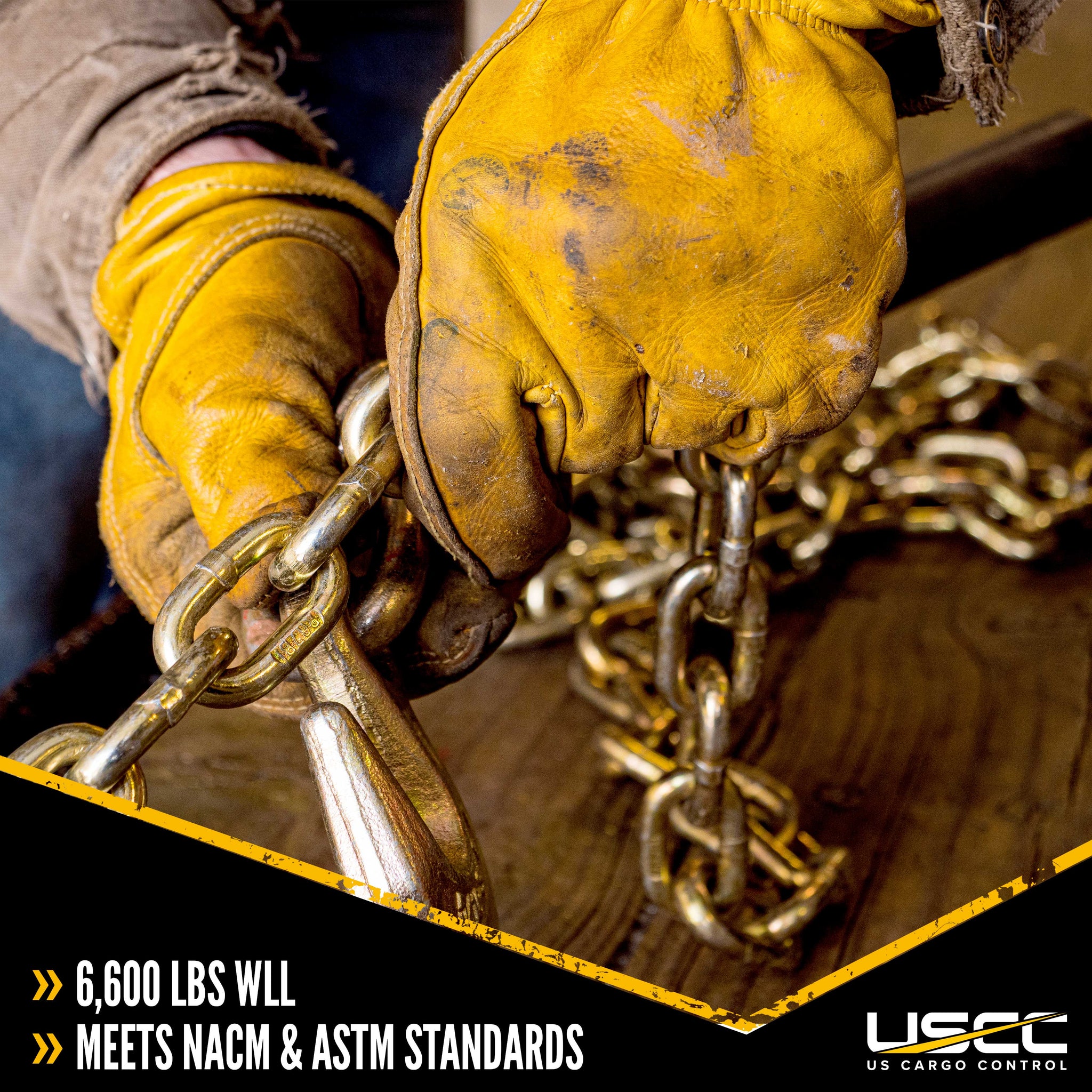 Grade 70 3/8" x 16' Peerless Chain and Binder Kit US Cargo Control