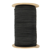  1/4 x 50' Black Shock Bungee Rubber Rope Cord - Woven Jacketed  : Tools & Home Improvement