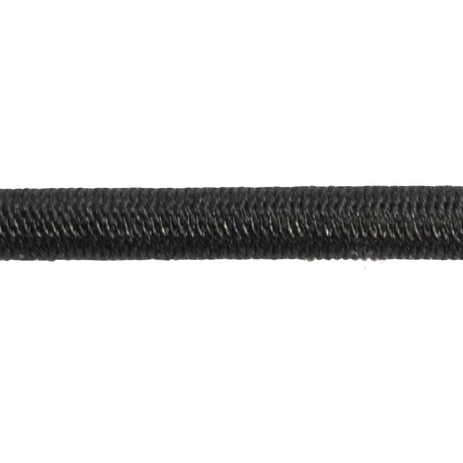 18 foot foot3mm Black Polyester Shock Cord Spool (500 foot) image 1 of 7 image 2 of 7