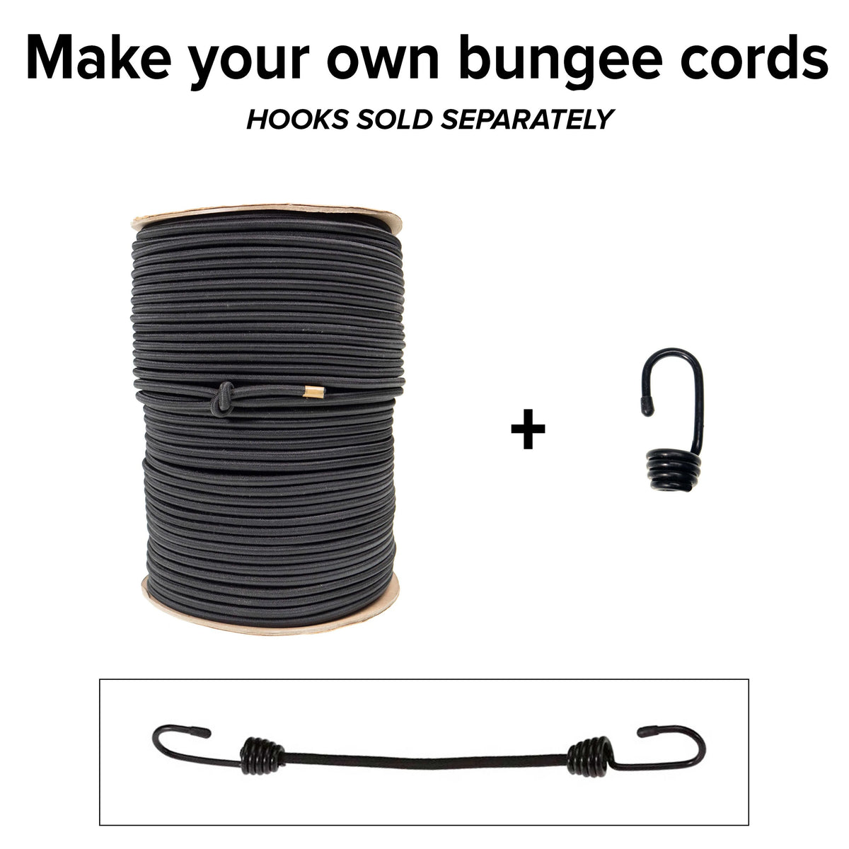 Corda elastica elastica Joneaz Bungee Shock Cord da 1/4 Corda elastica elastica Joneaz Bungee Shock Cord da 1/4
