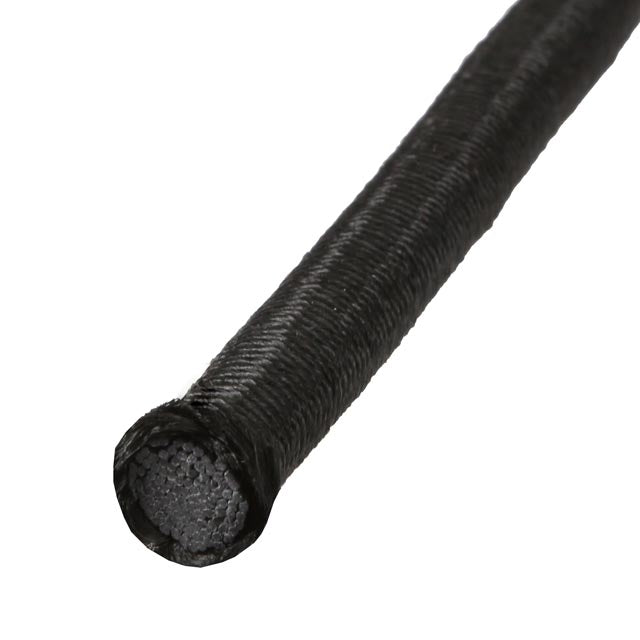 3/8''-9mm Black Polyester Shock Cord-Spool(300')