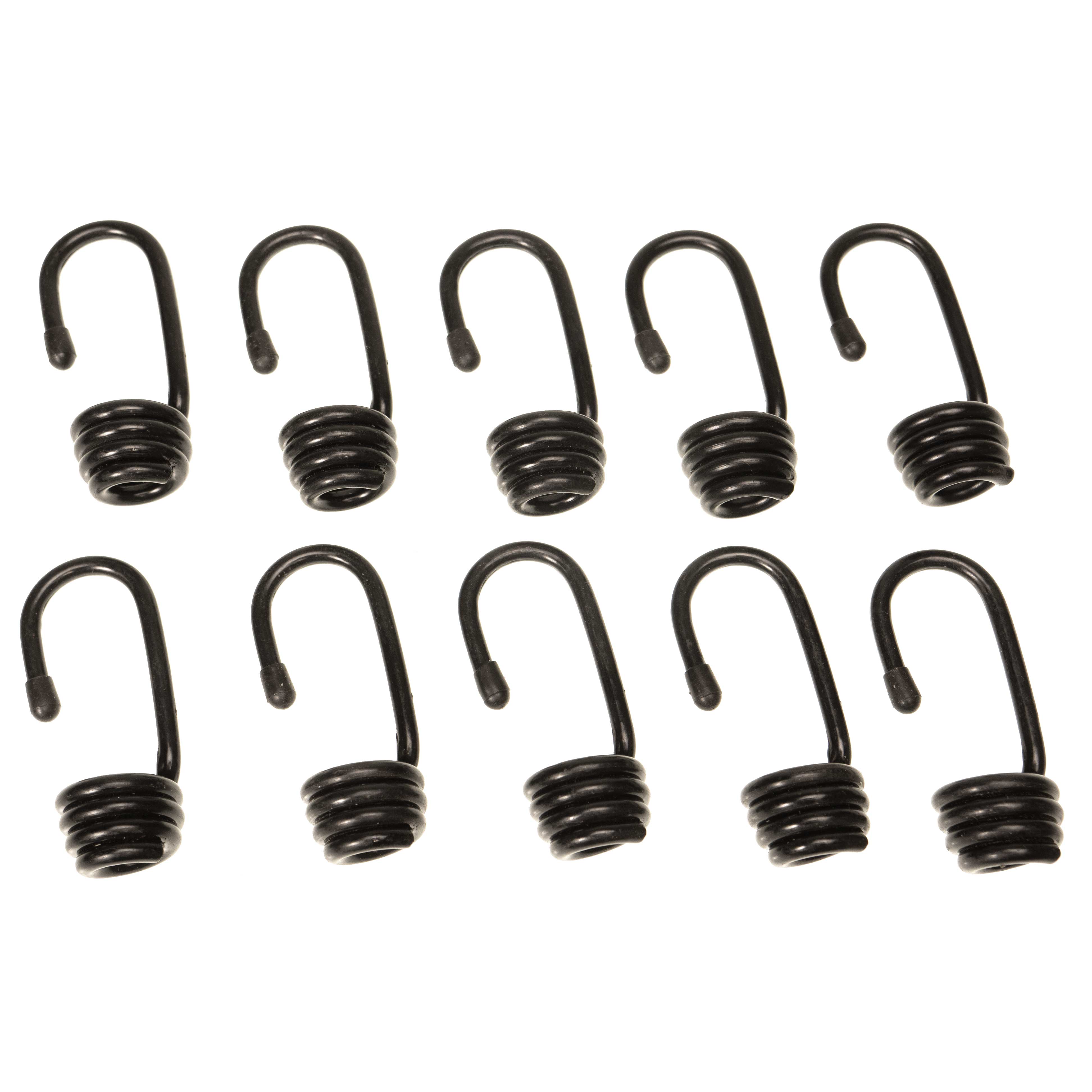 US Cargo Control SHCH12-10PK 1/2'' PVC Coated Bungee Hook (12 mm) - 10