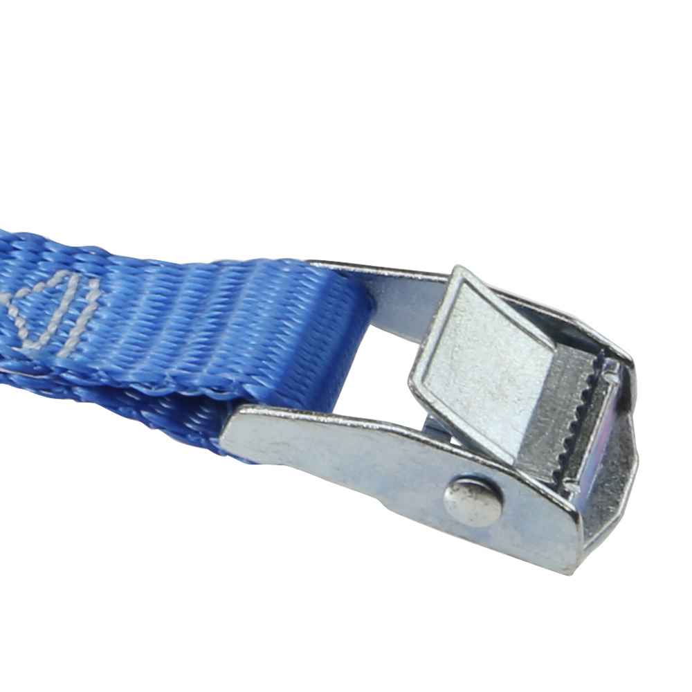 1" x 15' Blue Endless Cam Buckle Strap - image 2