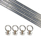 8 Piece 4 foot L Track Tie Down System Aluminum image 1 of 9