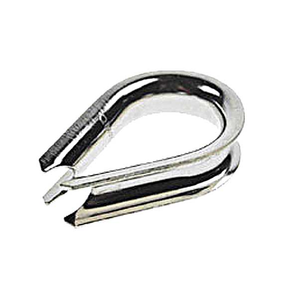 3/4" Stainless Steel Thimbles - Regular Duty Type 316 (5 pack)