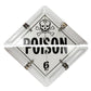8-Legend Placard for Hazmat, DOT, and Safety Warnings - image 8