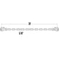 Grade 70 516 inch x 20 foot Chain Ratchet Chain Binder Made in USA Package image 6 of 9