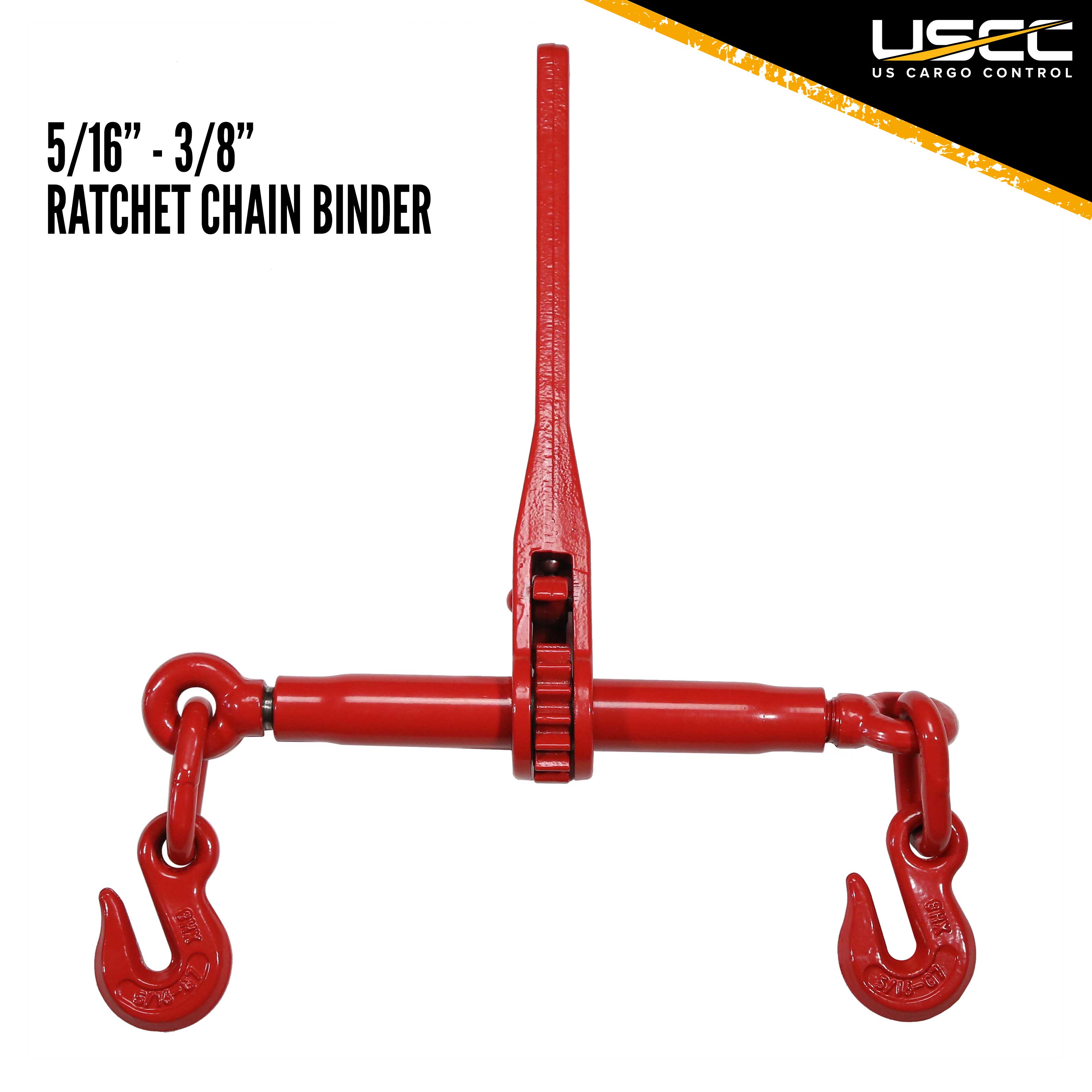 5/16" x 20' Transport Chain & Binder Kit G70 Chain & Ratchet Binder