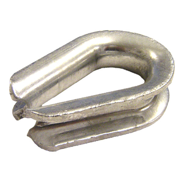 Wire Rope Thimbles - Heavy Duty Galvanized - 1-1/2 inch (Each)
