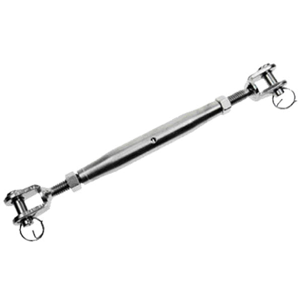 Jaw & Jaw Stainless Steel Pipe Turnbuckles - 5/8