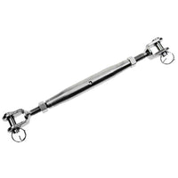 Jaw & Jaw Stainless Steel Pipe Turnbuckles - 5/8