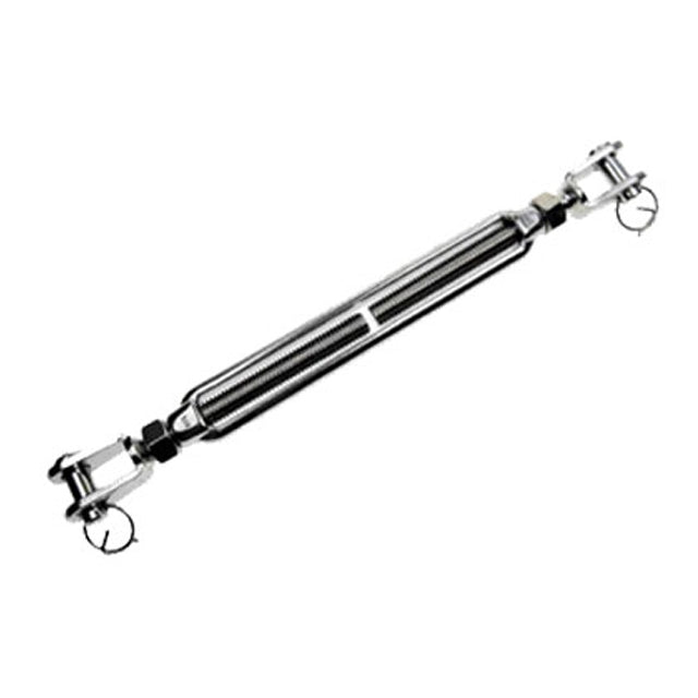 Jaw & Jaw Stainless Steel Open Body Turnbuckle - 3/4" ( x 6"L)