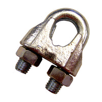 1-1/8" Zinc Plated Malleable Wire Rope Clip