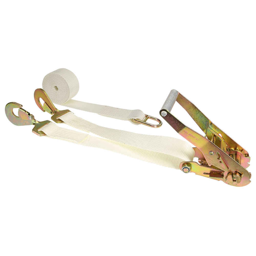 tent tie down straps 2" x 15' Corner Tent Ratchet Strap w/ Twisted Hooks & Double D-Ring