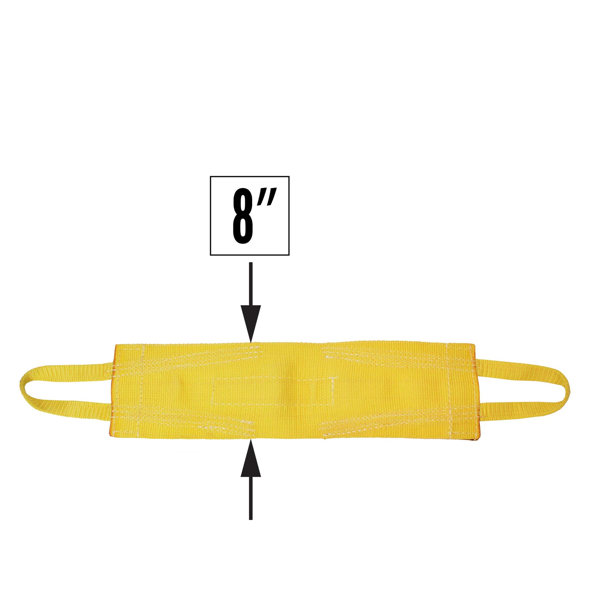 Nylon Lifting Sling Attached Eye Wide 8 inch x 12 foot 1ply image 3 of 3