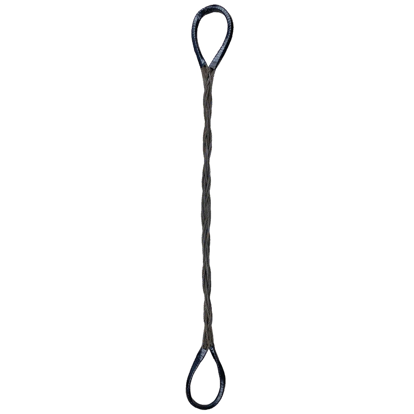 1 inch x 10 foot Eight Part Braided Wire Rope Sling image 1 of 3