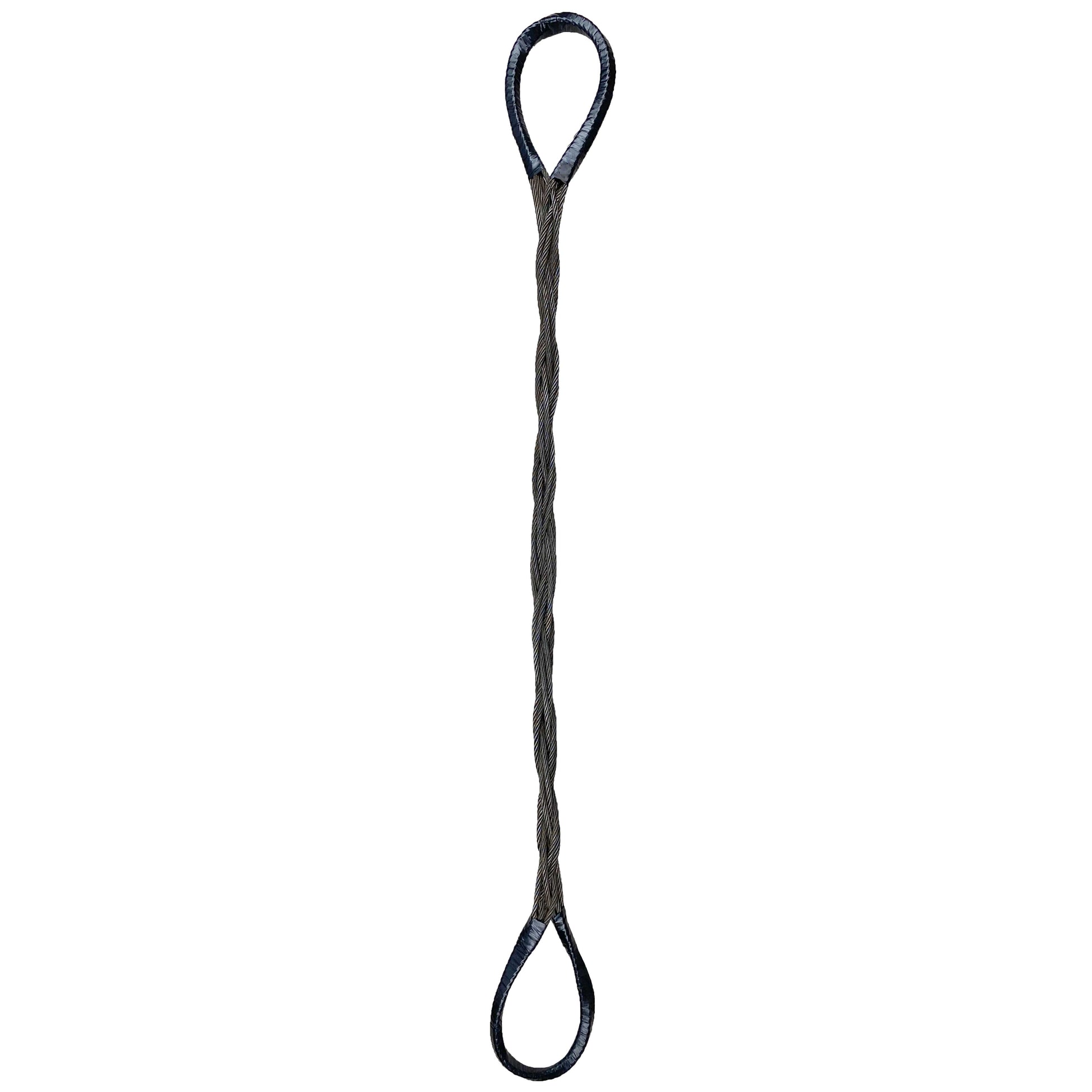1 inch x 10 foot Eight Part Braided Wire Rope Sling image 1 of 3