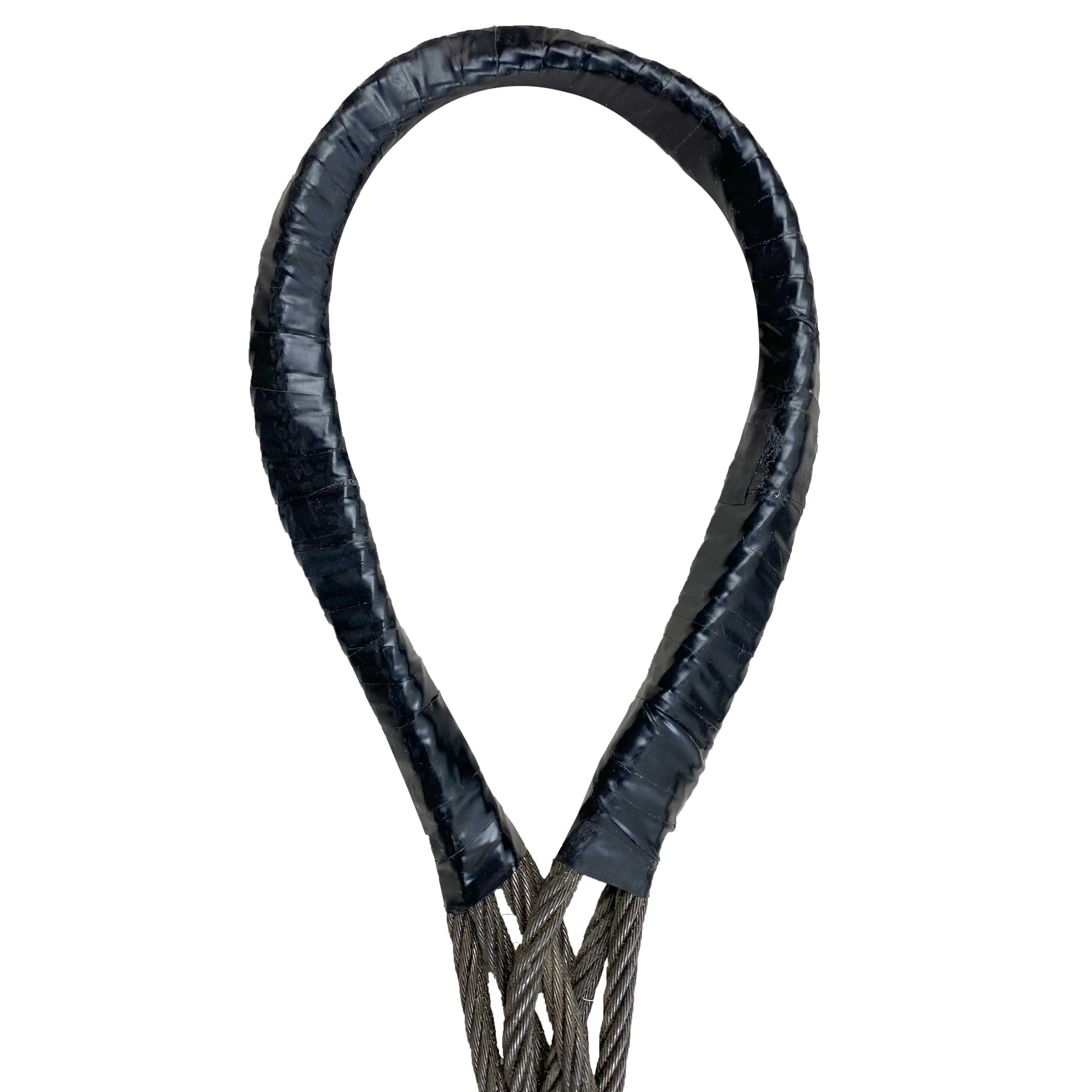 12 inch x 6 foot Eight Part Braided Wire Rope Sling image 2 of 3