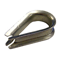 Wire Rope Thimble - Zinc Plated Standard Duty - 3/8" (25 pack)