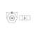 Stainless Steel Hex Nut LH - 3/4