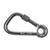 Asymmetrical Snap Hook w/ Screw Nut & Eyelet SS T316 - 4-3/4
