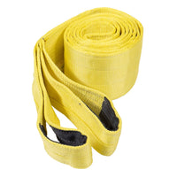 8" x 20' Heavy Duty Recovery Strap with Reinforced Cordura Eyes - 2 Ply | 51,000 WLL