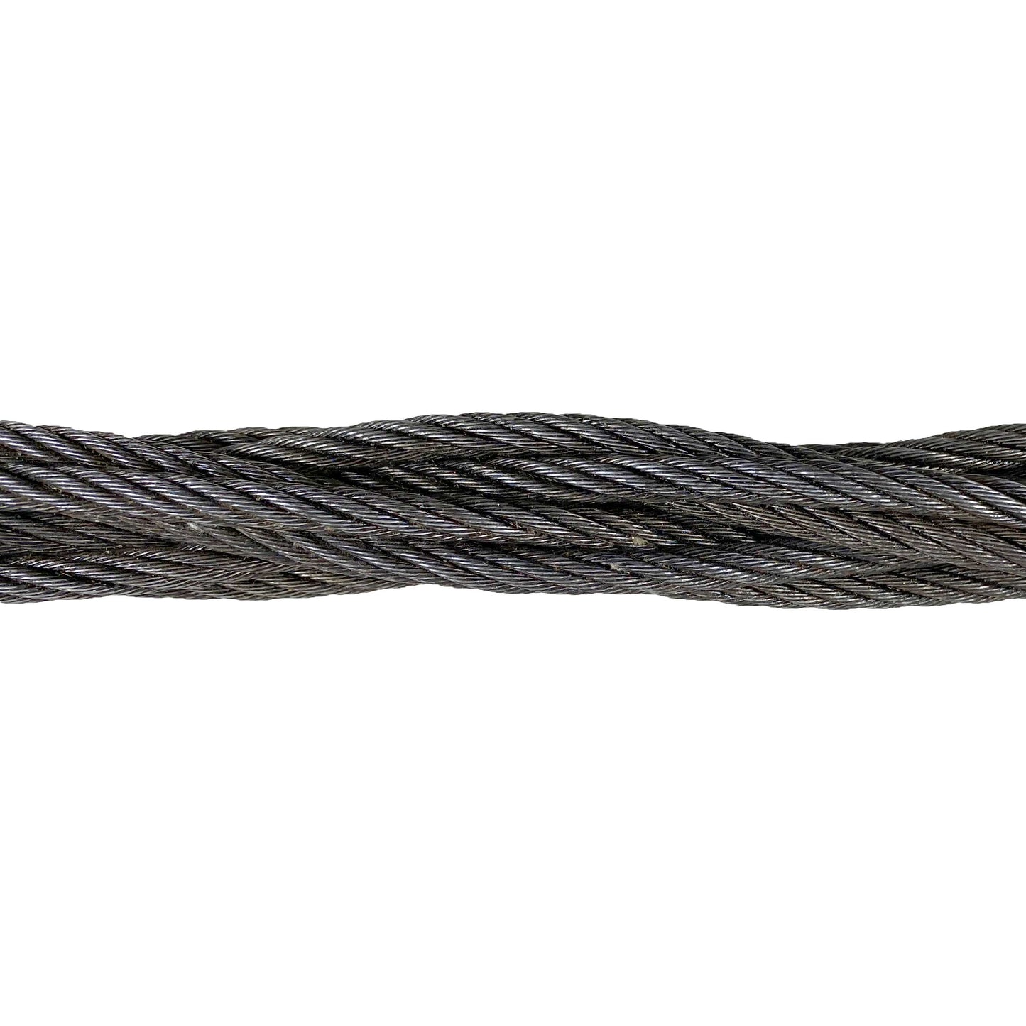 58 inch x 8 foot Nine Part Braided Wire Rope Sling image 3 of 3