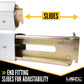 92" Adjustable Aluminum Shoring Beam - Extends to 103" - 4 Pack